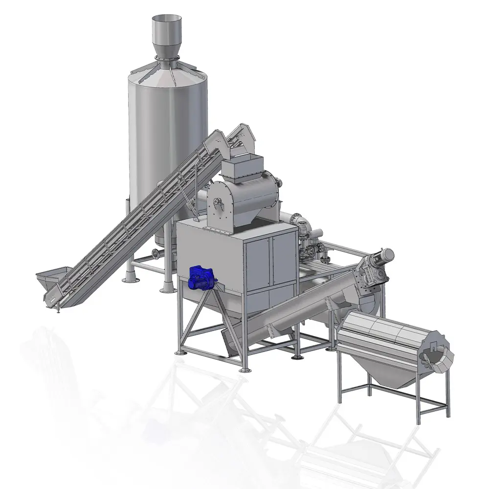 Fruit & Vegetable Steam Peeler Processing Machinery